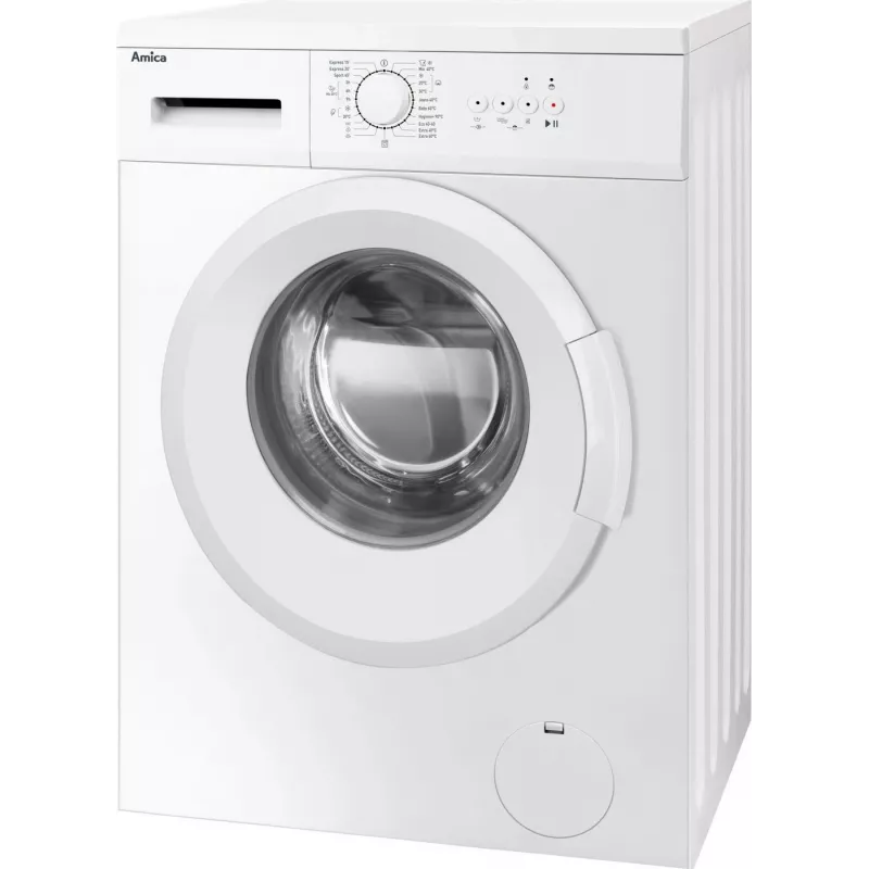 Amica WA0S610DO máquina de lavar roupa de carga frontal, 6 kg, 1000 rpm, branca