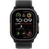 APPLE Watch Ultra 2 GPS + Cellular 49 mm Caixa de titânio preto com bracelete Trail Loop preta – M/L