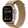 Apple Watch Ultra 2 GPS + Cellular 49mm caixa de titânio natural com bracelete Alpine Tan – Medium (MX4F3FD/A)