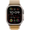 Apple Watch Ultra 2 GPS + Cellular 49mm caixa de titânio natural com bracelete Alpine Tan – Medium (MX4F3FD/A)