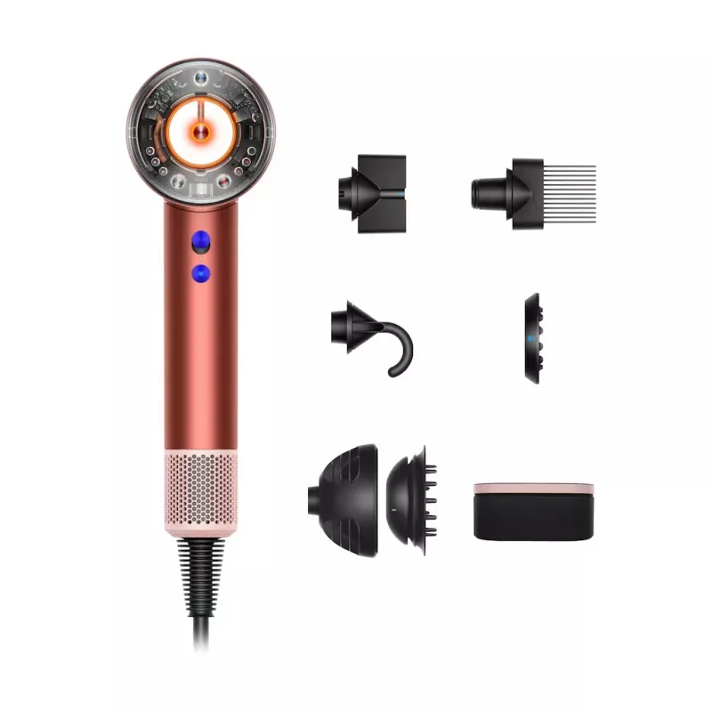 Secador de cabelo Dyson Supersonic Nural Erdbeerbraun, 1600W, 3 velocidades