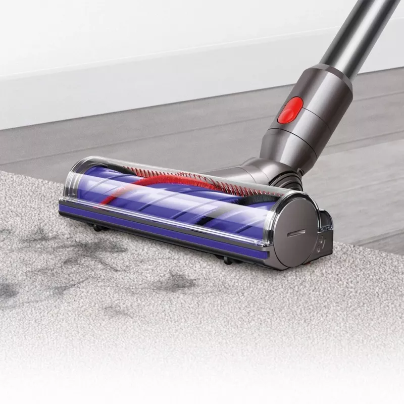 Aspirador de pó com bateria Dyson V8 Advanced 2-em-1, sem saco, níquel, prateado
