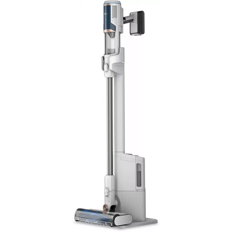 Sharkclean BU3521EU aspirador vertical/escova elétrica aspirador vertical 2-em-1 bateria a seco sem saco 21,6 W azul, branco