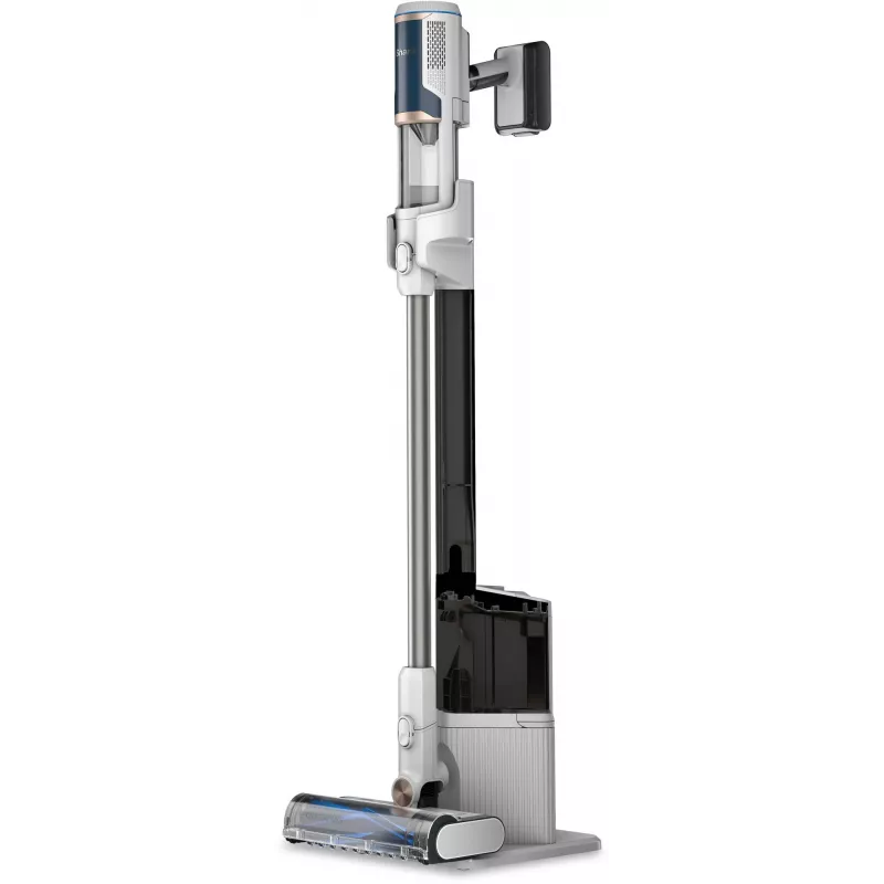Sharkclean BU3521EU aspirador vertical/escova elétrica aspirador vertical 2-em-1 bateria a seco sem saco 21,6 W azul, branco