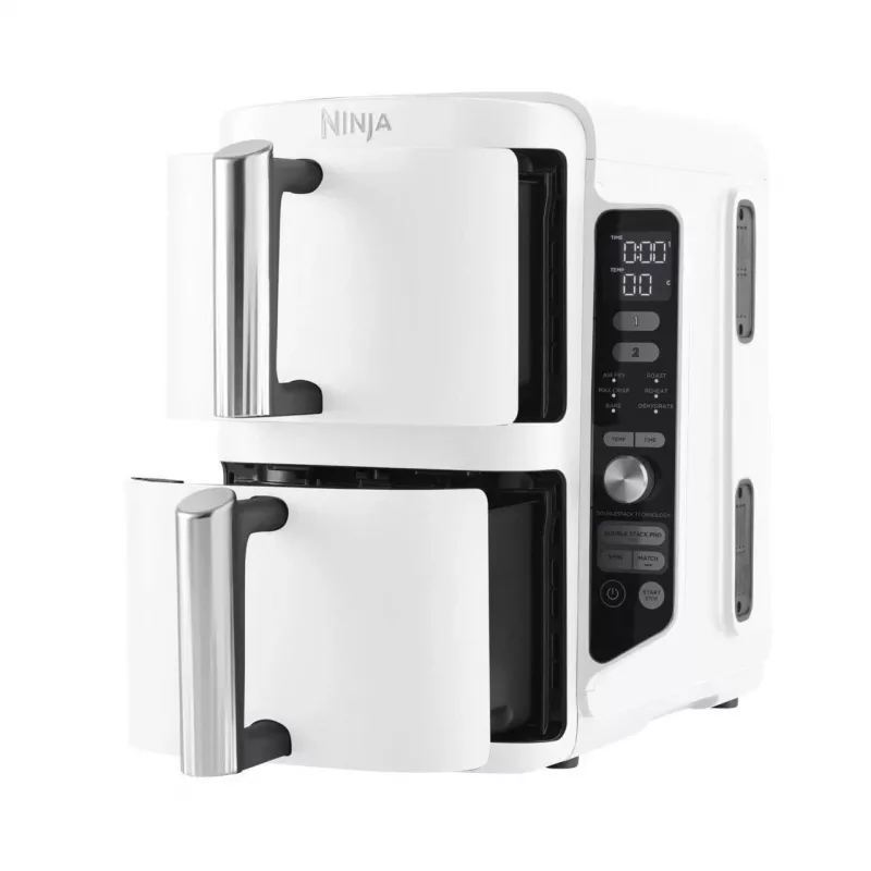 Fritadeira de ar quente SharkNinja SL400EUWH Dupla 9,5 L 2470 W Branco