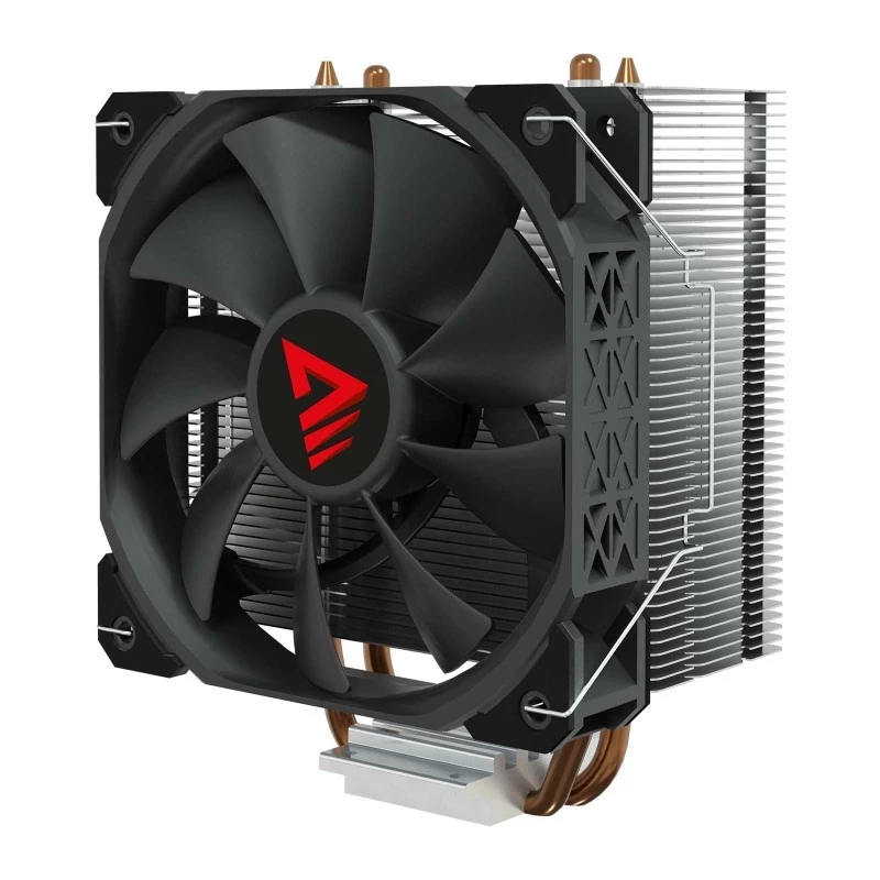 Dissipador SAVIO SAVGCOFROSTX2 120 mm preto, 2 heatpipes, 800–1800 RPM, 4‑Pin