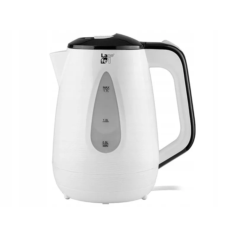 Chaleira elétrica LAFE 1,7 l 2200 W Branco