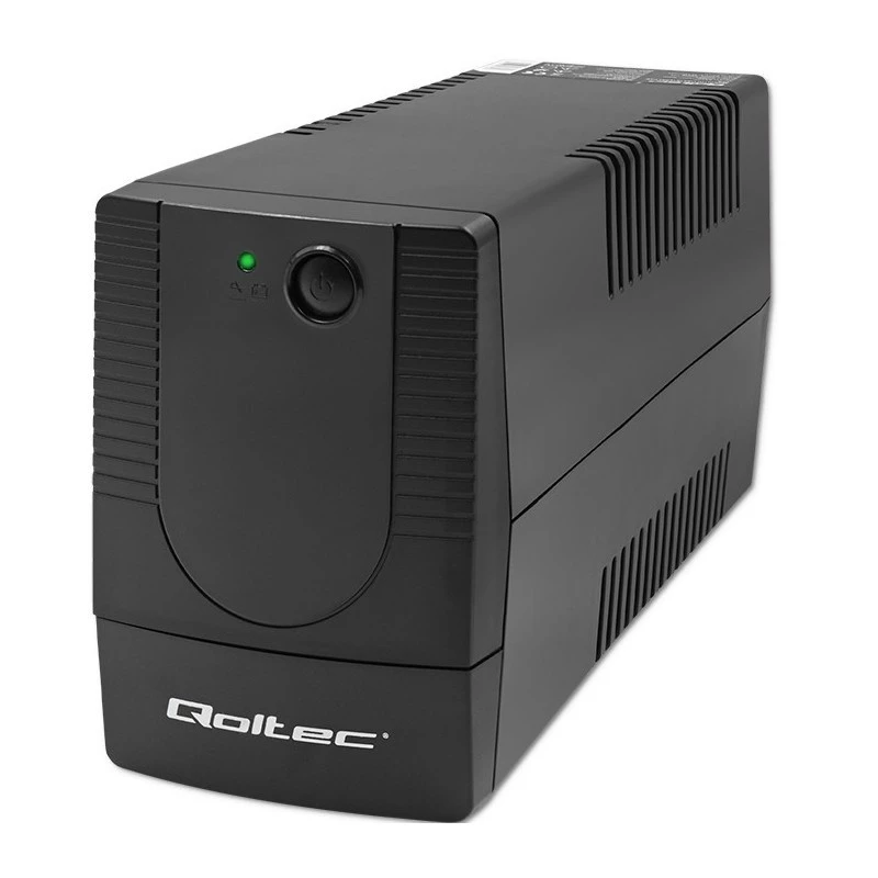UPS Qoltec 53772 (fonte de alimentação ininterrupta) Line-Interactive 0,65 kVA 360 W 1 saída AC