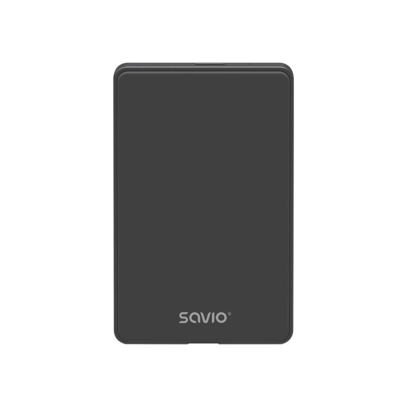 Caixa para disco rígido/SSD SAVIO AK-65 preto 2,5 polegadas SATA USB 3.0 5 Gbit/s Micro-USB