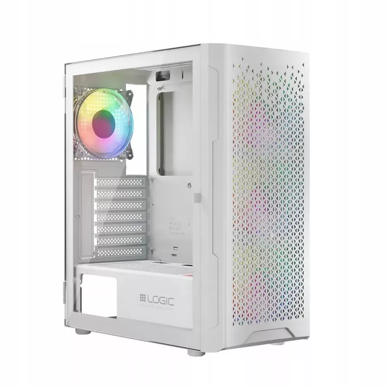 Caixa Logic ARAMIS ARGB MINIDI USB 3.0 branco