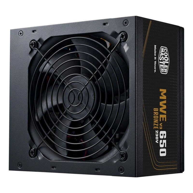 Cooler Master MWE Bronze 650 V3 230V Fonte de alimentação para computador 650 W 24-pin ATX ATX Preto