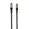 Cabo USB-C para USB-C GEMBIRD CCBP-USB4-CMCM240 1,5 m, USB4 Gen 3x2, 40 Gbit/s, 240 W, preto