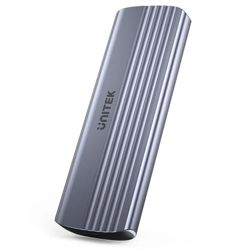 Caixa para unidade M.2 - Unitek S1241B01 1x M.2 NVMe USB-C 10Gbps