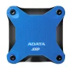 SSD externo ADATA SD620 512 GB, USB 3.2 Gen 2 Micro-USB B, azul, caixa de silicone, resistente a choques