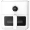 Fritadeira de ar quente Xiaomi BHR8238EU 5,5 L 1600 W, Touch-OLED, controlo Wi‑Fi/smartphone, branca