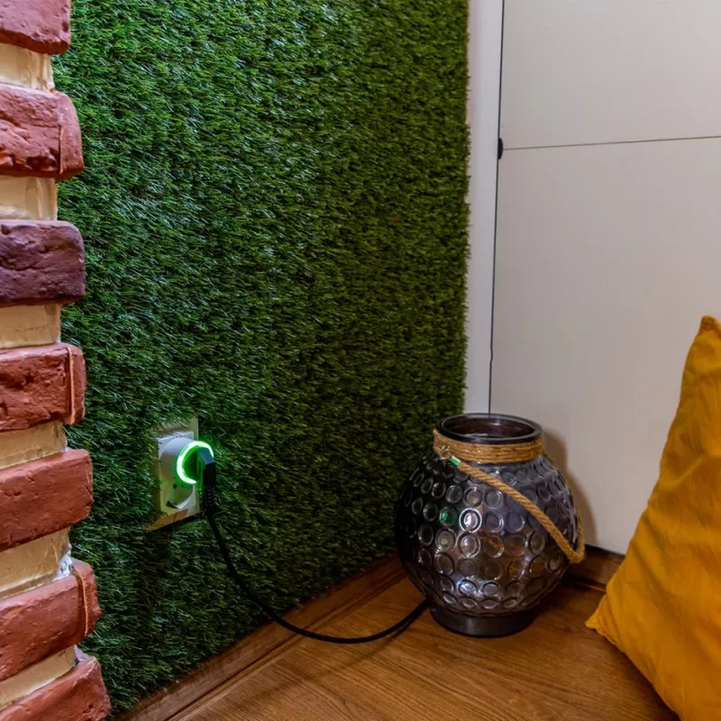 Tomada inteligente Shelly Plug S Gen3 — tomada inteligente Wi-Fi com monitorização de energia, tipo F, 110–230 V, 2500 W, branca