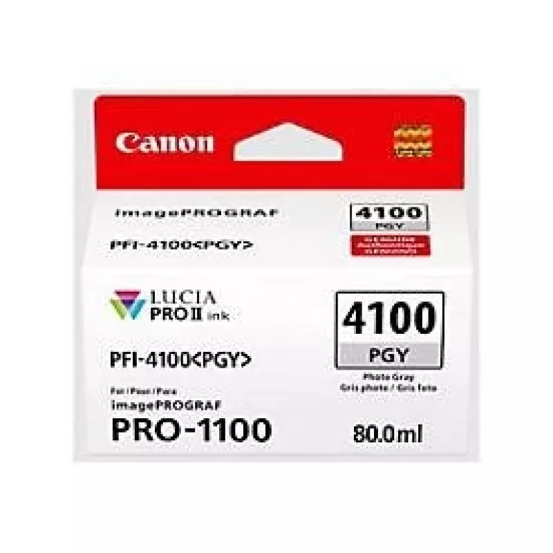Cartucho de tinta Canon LUCIA PRO II 1 unidade original rendimento padrão fotocinza
