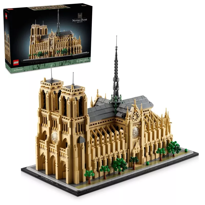 LEGO Architecture Notre-Dame de Paris conjunto para adultos 21061