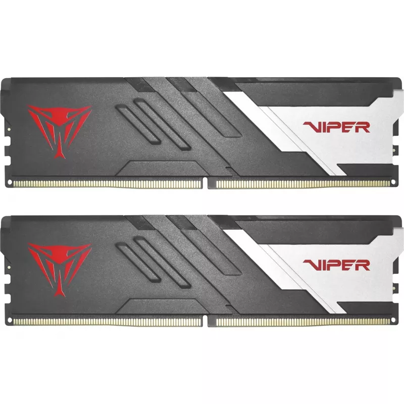DIMM 64 GB DDR5-6000 (2x 32 GB) Dual-Kit, memória RAM preta, PVV564G600C30K, Viper Venom, INTEL XMP, AMD EXPO