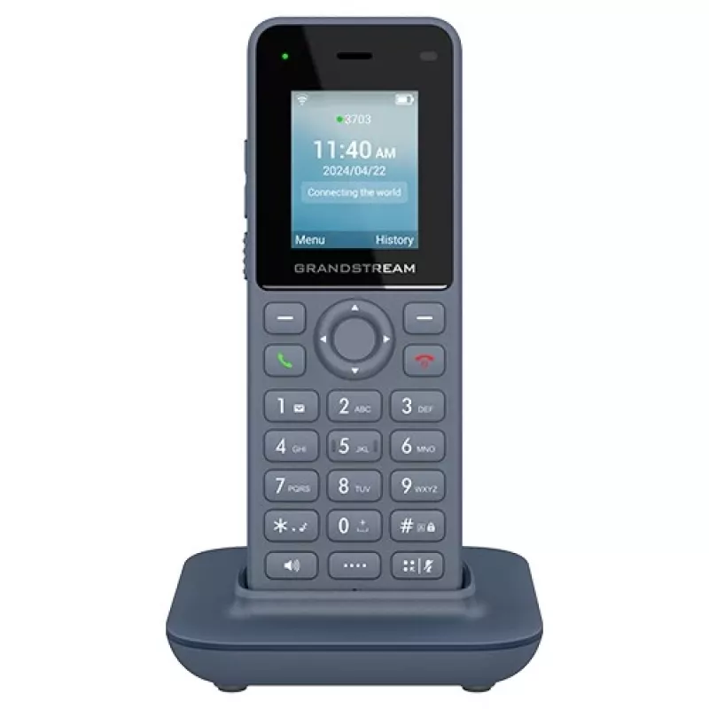 Grandstream Networks WP816 telefone IP antracite 2 linhas LCD Wi-Fi