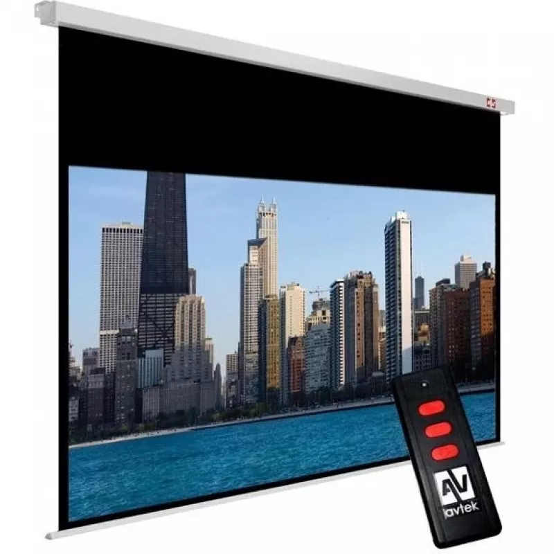 Tela de projeção elétrica Avtek Cinema Electric 200 (200 x 200 cm) - 16:9