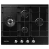 Samsung NA64H3030BK preto encastrado 60 cm gás 4 zonas