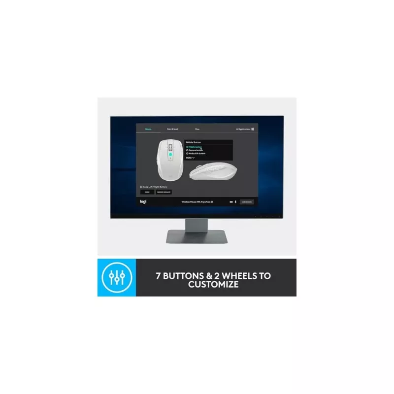 MX Anywhere 2S rato sem fios/Graphite - BT - N/A