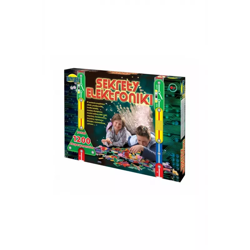 Dromader Sekrety Elektroniki, kit de eletrónica com 1200 experiências (85953)