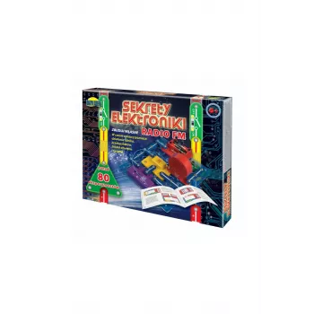 Rádio FM portátil Dromader ZD-9568 — rádio educativo portátil para ouvir emissões FM