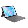 Logitech Combo Touch Teclado QWERTY Dinamarquês Finlandês Norueguês Sueco Smart Connector Cinzento