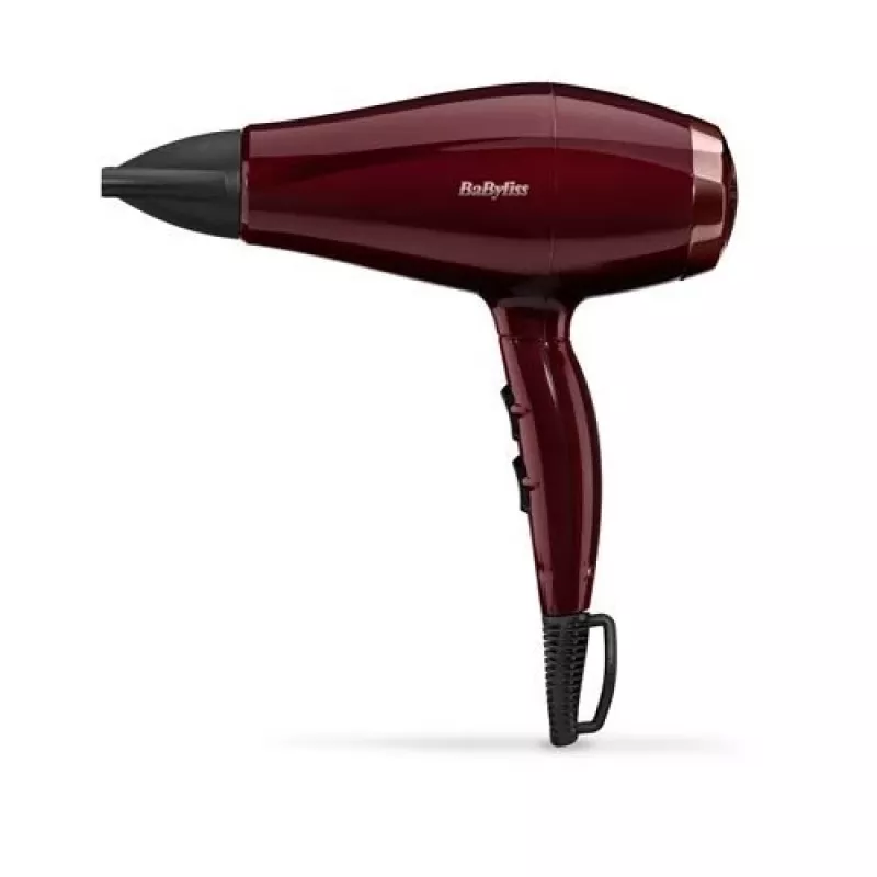 BaByliss Inspired 5912PE secador de cabelo, 2000 W, vermelho