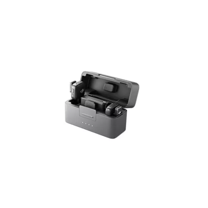 DJI Mic Mini (2 TX + 1 RX + estojo de carregamento) kit de microfone sem fios - cinzento escuro