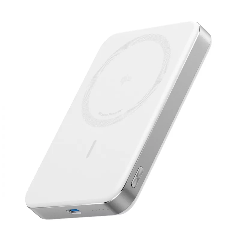 Power bank Anker MagGo 10K magnética sem fios branco, branco