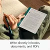Ebook New Kindle Scribe - lançamento 2024 10.2 sem reflexos 64GB Wi-Fi (sem anúncios no ecrã de bloqueio) com Premium Pen Tungsten