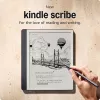 Ebook New Kindle Scribe - lançamento 2024 10.2 sem reflexos 64GB Wi-Fi (sem anúncios no ecrã de bloqueio) com Premium Pen Tungsten