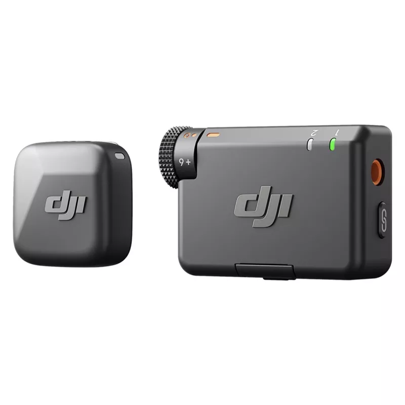 DJI Mic Mini sistema de microfone sem fios (1 transmissor + 1 recetor), preto