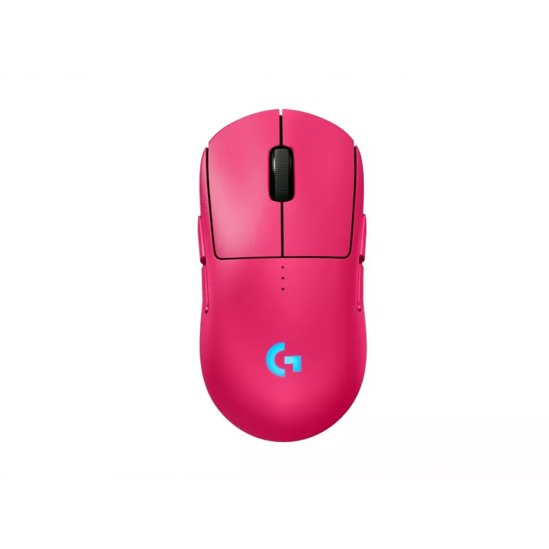 Rato Logitech Pro 2 Lightspeed rosa interface
