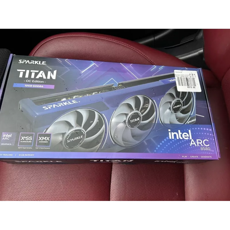 Placa gráfica Intel Arc B580 12 GB GDDR6