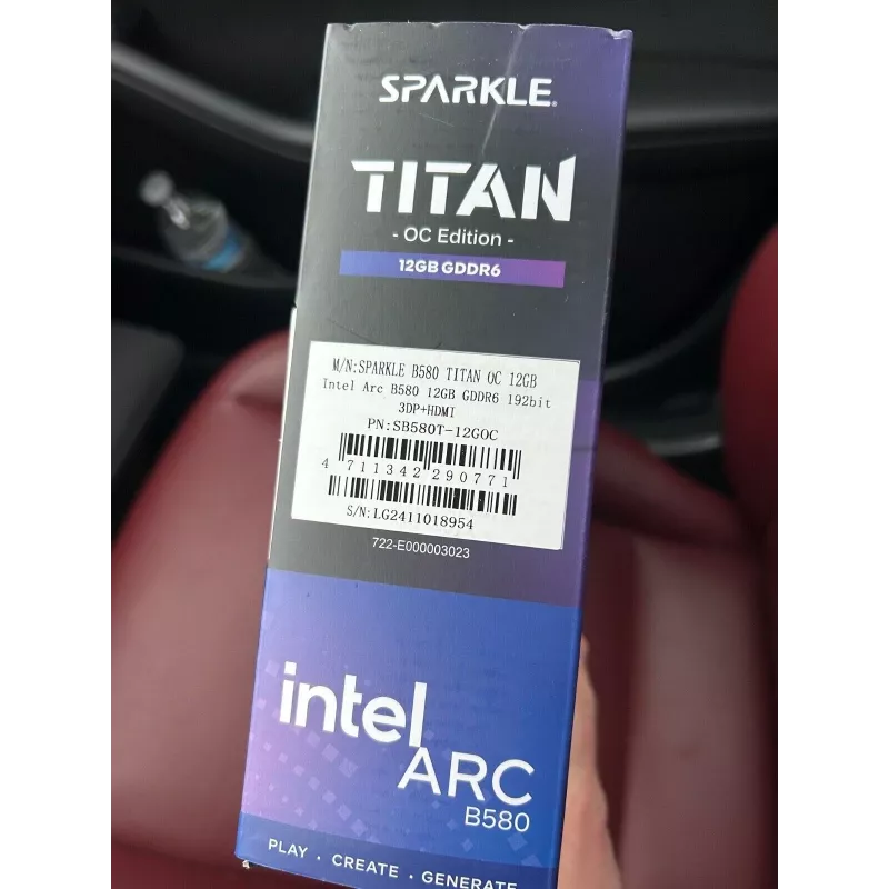 Placa gráfica Intel Arc B580 12 GB GDDR6