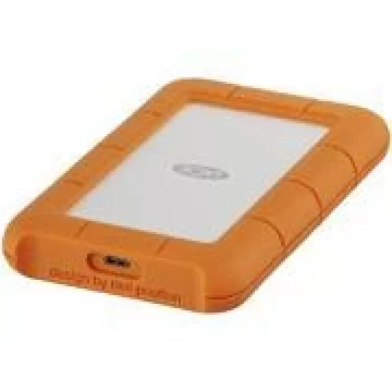 LaCie Rugged USB-C - disco rígido - 2TB - externo (portátil) - USB 3,1 Gen 1 (conector USB-C) (STFR2000800)