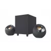Conjunto de altifalantes Creative Labs Creative Pebble Plus 8 W Casa Preto 2.1 canais