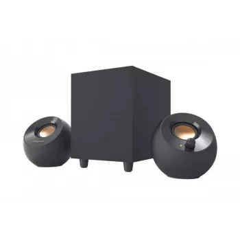 Conjunto de altifalantes Creative Labs Creative Pebble Plus 8 W Casa Preto 2.1 canais