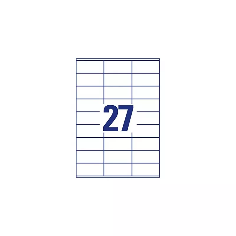 Avery-Zweckform 3479 etiquetas branco papel 70x32mm adesivo permanente