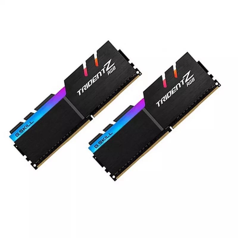 Módulo de RAM para desktop G.SKILL DDR4 16 GB (2x8 GB) 3200 MHz, DIMM de 288 pinos, 1,35 V, dissipador, RGB, Dual-Channel