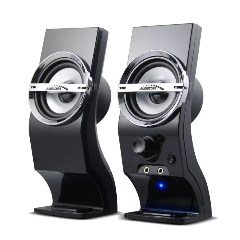 Audiocore AC805 altifalantes estéreo 2.0 PC 6W preto