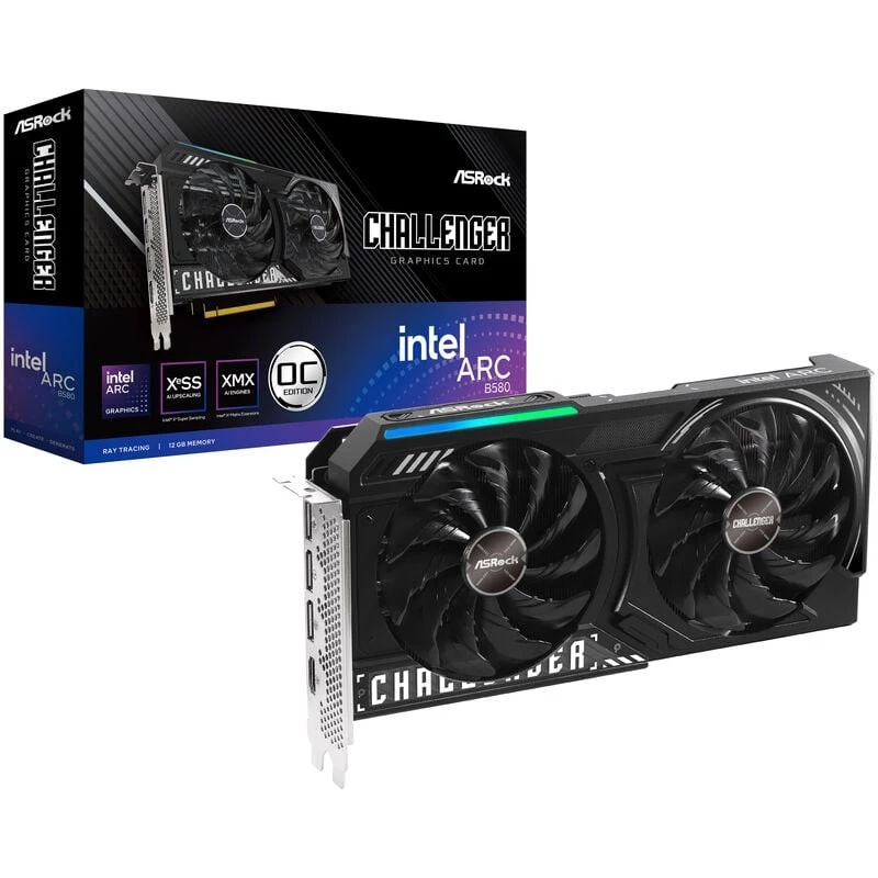 Placa gráfica ASRock Challenger Intel Arc B580 12GB OC