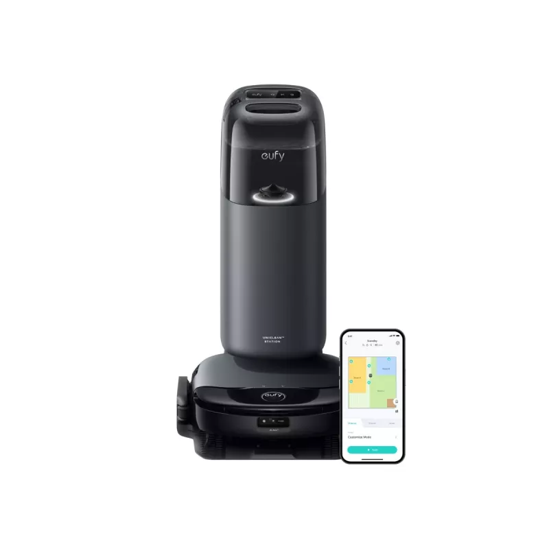 Anker Eufy | Robô aspirador com estação tudo-em-um | Omni S1 | Limpeza a húmido e a seco | Autonomia (máx.) 216 min | 4600 mAh | 8000 Pa | cinzento