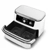 Fritadeira de ar quente Ninja AF500EUWH dupla 10,4 L