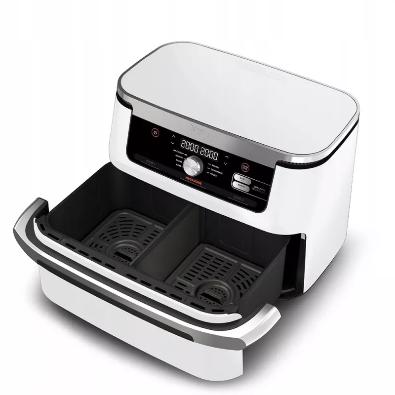 Fritadeira de ar quente Ninja AF500EUWH dupla 10,4 L