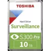 Toshiba S300 Pro Disco rígido interno de vigilância 10 TB 7200 RPM 512 MB 3.5 Serial ATA III